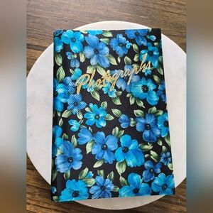 Vintage Floral Cover Album 3x5" Photos